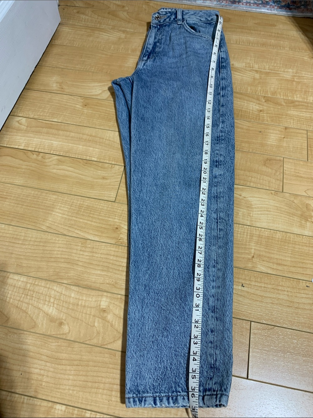 Dynamite Claudia Mom Mid Blue Denim Jeans